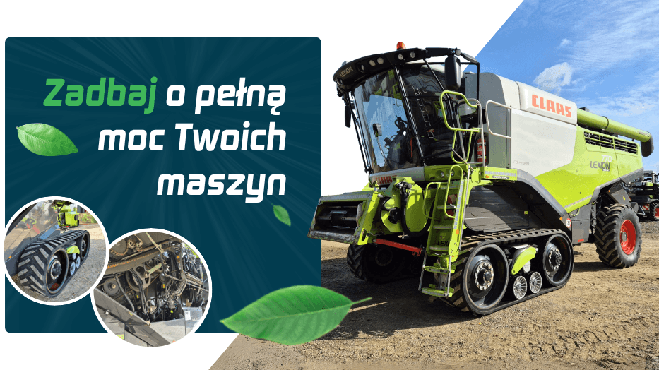 Części zamienne do maszyn rolniczych CLAAS